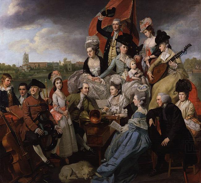 The Sharp Family, Johann Zoffany